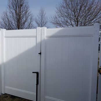 America's Backyard Fencing & Decking - The latch is held by 2 screws into the thin post.  Wind cracked the post and tore off the latch. - Fences & Gates Near Me - Joliet, Illinois