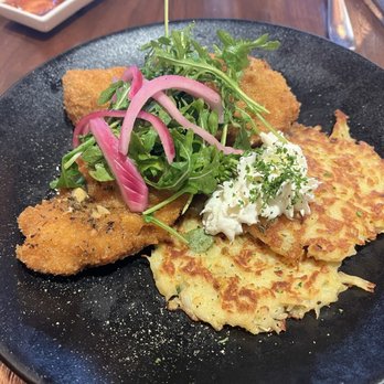 The Keeter Center - Schnitzel with potato cakes - Hotels Near Me - Point Lookout, Missouri