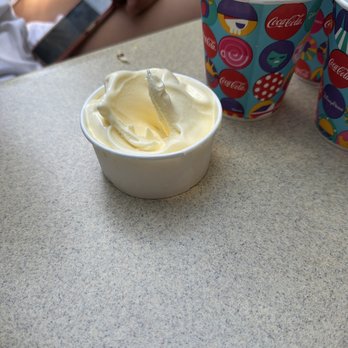 Tamu Tamu Refreshments - DOLE Whip- Pineapple Cup - Desserts Near Me - Lake Buena Vista, Florida