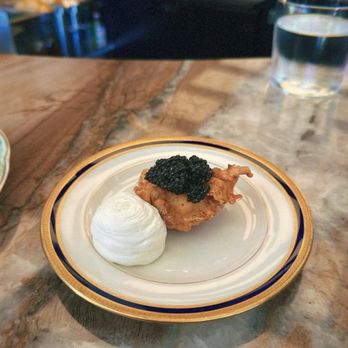 Le Chêne - Cod Nugget with Caviar - French Near Me - New York, New York Le Chêne - Cod Nugget with Caviar - French Near Me - New York, New York