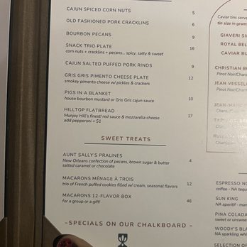 The Marquis - Snack menu - Lounges Near Me - Portland, Maine