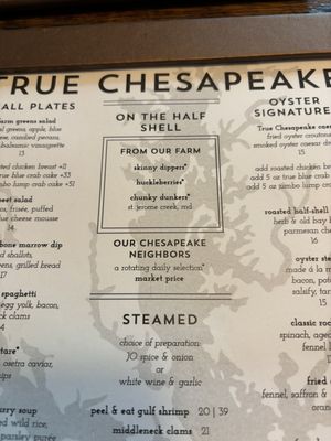 Menu photo 2 True Chesapeake Baltimore, MD Menu photo 2 True Chesapeake Baltimore, MD