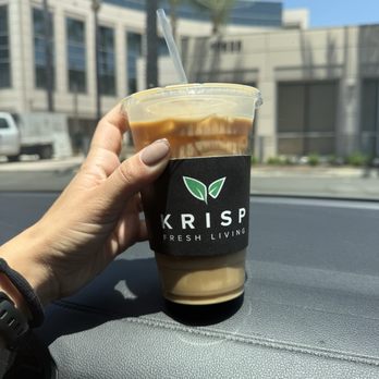 KRISP Fresh Living - Banana Latte (ICED ONLY) - Coffee & Tea Near Me - Irvine, California KRISP Fresh Living - Banana Latte (ICED ONLY) - Coffee & Tea Near Me - Irvine, California