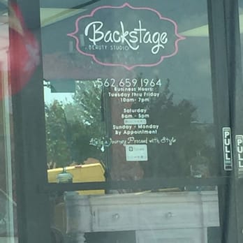 Backstage Beauty Studio - They will deny you even if you go in on a walk in day. Don't waste your time - Hair Stylists Near Me - Pico Rivera, California