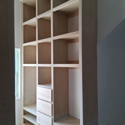 Custom cabinet fabrication