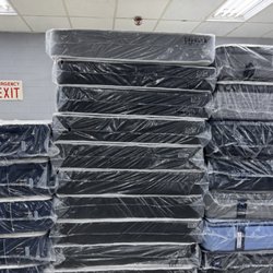 Stacks of mattresses