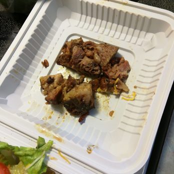 Red Bee Bbq - 3/4 of the meal was fat - Barbeque Near Me - Windsor, California
