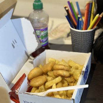 Docklands Fish and Chips - Haddock meal - Freshly caught for the day - Fish & Chips Near Me - Liverpool, XMS