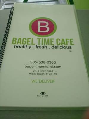Bagel Time Cafe by null