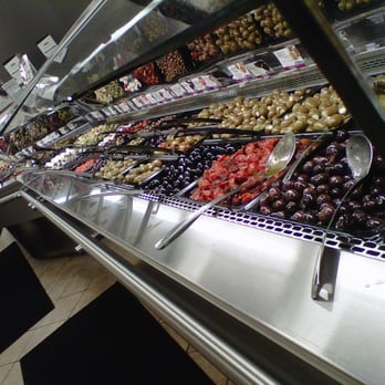 George Delallo - The olive bar at Delallo's - Grocery Near Me - Mount Pleasant, Pennsylvania