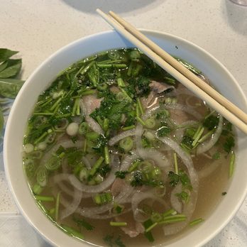 Pho Oh Tasty - Pho with rare steak - Vietnamese Near Me - Orange, California