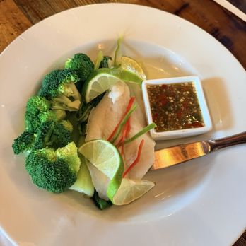 Tawanna Thai - Steamed Fish w/ garlic spicy sauce - Thai Near Me - Los Angeles, California Tawanna Thai - Steamed Fish w/ garlic spicy sauce - Thai Near Me - Los Angeles, California