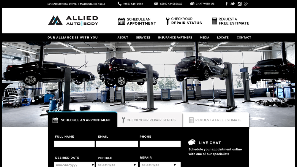 ALLIED AUTO BODY Updated July 2024 143 Enterprise Dr, Madison