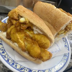 El Tostadero - Fried Cuttlefish Sandwich
