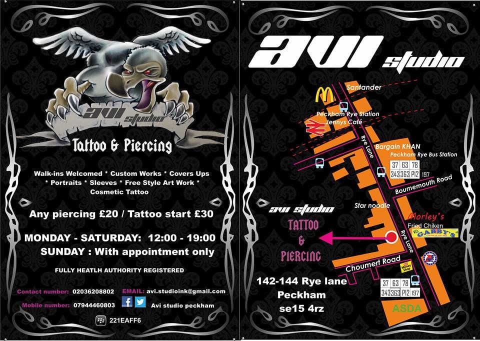 Avi Studio Tattoo Body Piercing Gold Teeth