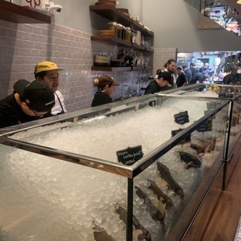 Causa Amazonia - Fresh fish counter (you can order supplements on an iPad they bring to your table) - Tapas/Small Plates Near Me - Washington, DC, District of Columbia