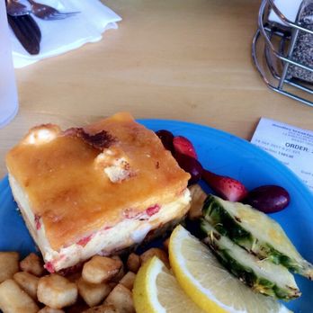 Doodles - Hot brown strata w biscuits and gravy on the back! - Breakfast & Brunch Near Me - Lexington, Kentucky