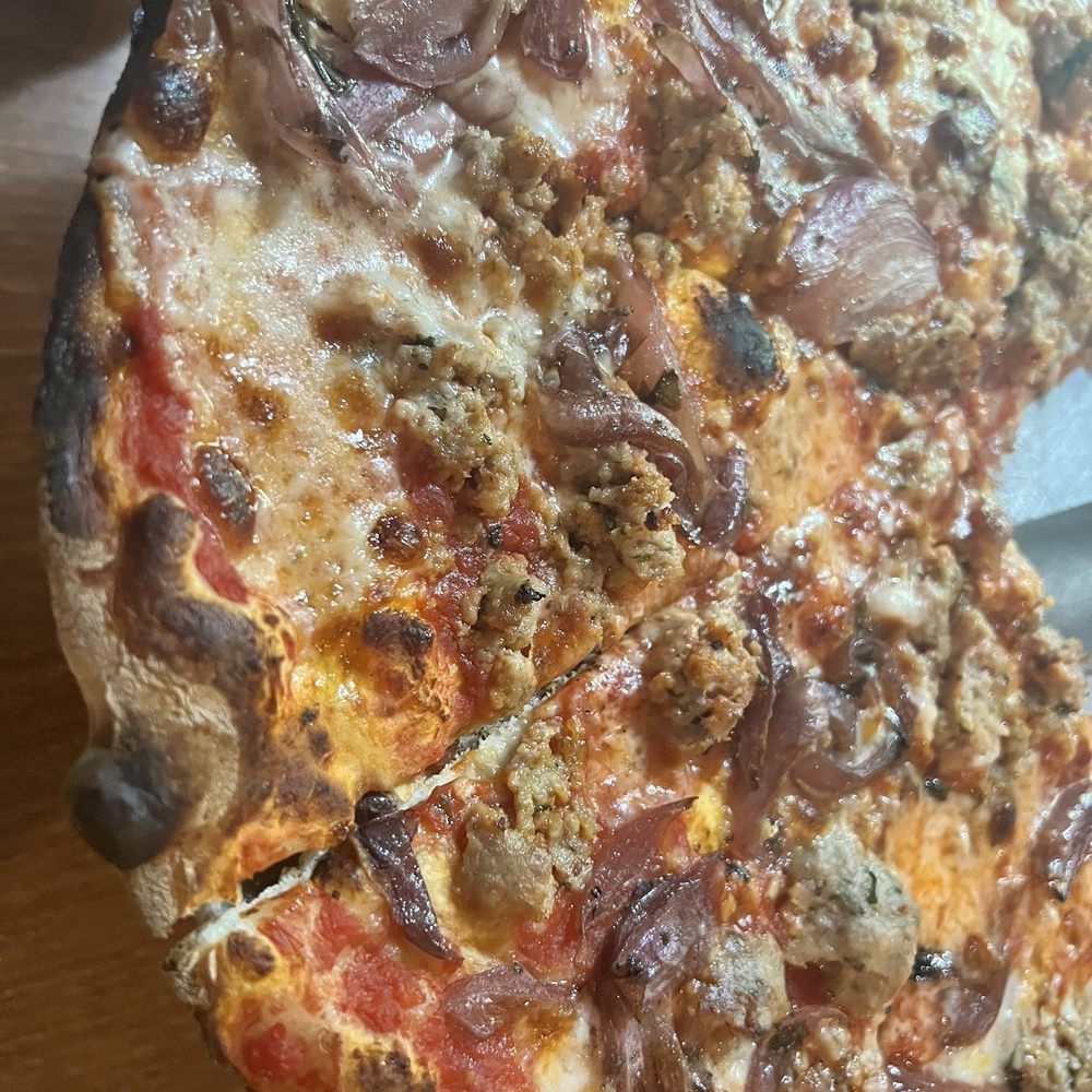 Patsy's Pizzeria - Amazing Pizza!!! This is the Polpette Pizza, a must have! - Pizza Near Me - Boca Raton, Florida
