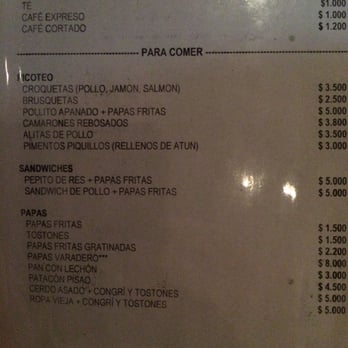 Son Cuba - Food is just simple bar food. - Bars Near Me - Santiago, RM