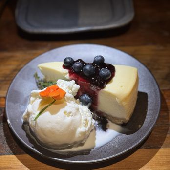 Lemongrass Brooklyn - Cheesecake With Blueberry - Thai Near Me - Brooklyn, New York