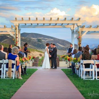 Leoness Cellars - Our wedding ceremony at Leoness Cellars. October 2015 - Venues & Event Spaces Near Me - Temecula, California