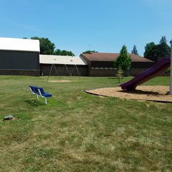 Greater Community Center & Park - benches and swings