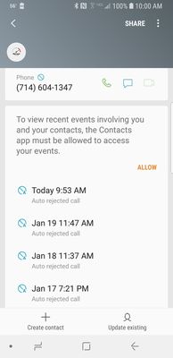 Photo of The Orange County Register - Irvine, CA, US. Just a partial list of the follow-up spam calls from the O.C Register wanting my business back ..... Stop calling me already!