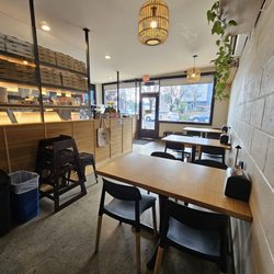 Hapa Pizza - A few dining tables