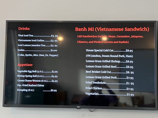 Menu photo 5 Pho Haus Denver, CO