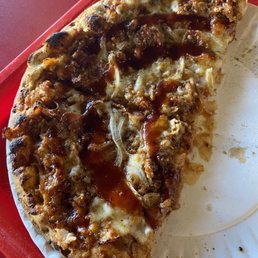 Bbq chicken pizza 8' Bbq chicken pizza 8'