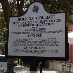 Rollins College Historical Marker - Rollins College Historical Marker in Sanford