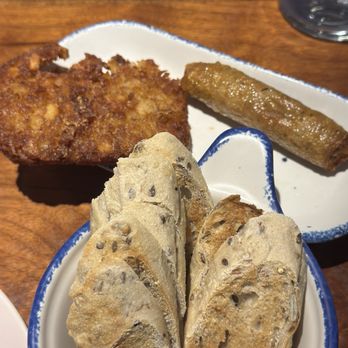 Unconventional Diner - Bread for the avocado toast along with our hash browns and chicken sausage. - Breakfast & Brunch Near Me - Washington, DC, District of Columbia Unconventional Diner - Bread for the avocado toast along with our hash browns and chicken sausage. - Breakfast & Brunch Near Me - Washington, DC, District of Columbia