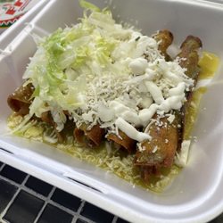 The Mexican Hot Tacos Traditional & Authentic - Flautas