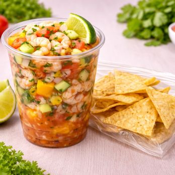 Salad Nation - Fresh, bright, and loaded with flavor. Sweet mango, tender shrimp, and crisp cucumbers tossed with tomato, onion, cilantro, and clamato. - Salad Near Me - Tucson, Arizona
