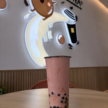 TP Tea - Strawberry Milk Tea - Bubble Tea Near Me - San Diego, California