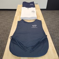 Garo's Print Shop - Staff shirts and aprons for cleaning company