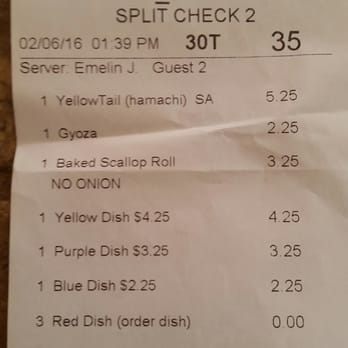 Sushi On Tatum - Proof of the 10% scam at Sushi Station. - Sushi Bars Near Me - Phoenix, Arizona Sushi On Tatum - Proof of the 10% scam at Sushi Station. - Sushi Bars Near Me - Phoenix, Arizona