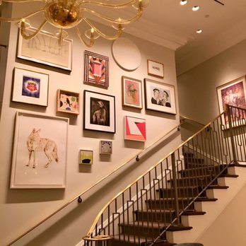 The Lancaster Hotel - Beautiful art installation - Hotels Near Me - Houston, Texas