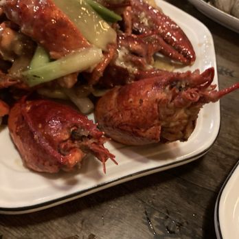 Szechuan Opera - Stir Fried Twin Lobster with Ginger and Scallion Lunar New Years Special - Szechuan Near Me - Rochester, New York