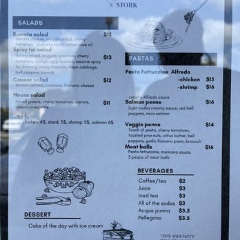 Fat Stork - Lunch menu (M-Thur) - New American Near Me - Davie, Florida Fat Stork - Lunch menu (M-Thur) - New American Near Me - Davie, Florida