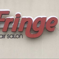 Fringe Hair Salon - Sign