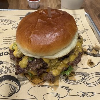 The Melt - double cheeseburger - Burgers Near Me - Davis, California