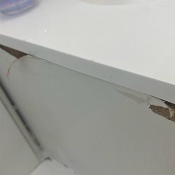 REBL Rentals - WATER ROTTED CABINET - Vacation Rentals Near Me