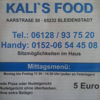 Kali's Food - Food Near Me - Taunusstein, HE Kali's Food - Food Near Me - Taunusstein, HE