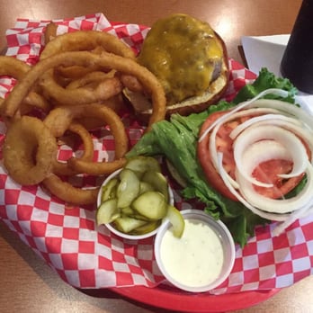 Basement Burger Bar - My cheeseburger!!looking good! - Salad Near Me - Canton, Michigan Basement Burger Bar - My cheeseburger!!looking good! - Salad Near Me - Canton, Michigan