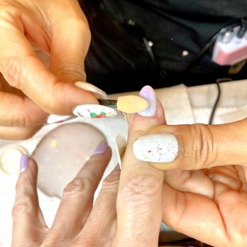 Anaïs Nails & Spa - Gel Chrome nails in the works! - Waxing Near Me - Aventura, Florida Anaïs Nails & Spa - Gel Chrome nails in the works! - Waxing Near Me - Aventura, Florida