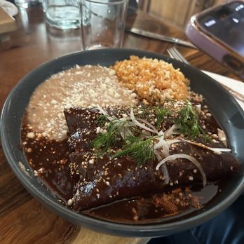 Corazon Comedor - Mole Coloradito Enchiladas - Mexican Near Me - Santa Barbara, California