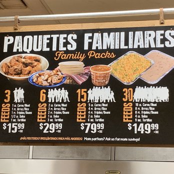 Northgate Market - family meals...i usually get "feeds 6" and we have dinner plus leftovers for a couple days - Grocery Near Me - San Diego, California