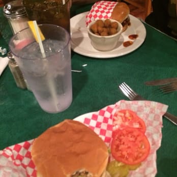 Danny's Place - Cheese burger, pork steak sandwich and okra! - Barbeque Near Me - Carlsbad, New Mexico