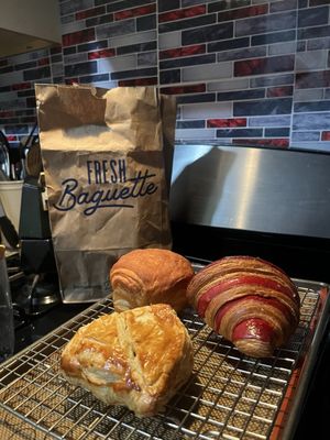 Fresh Baguette by null